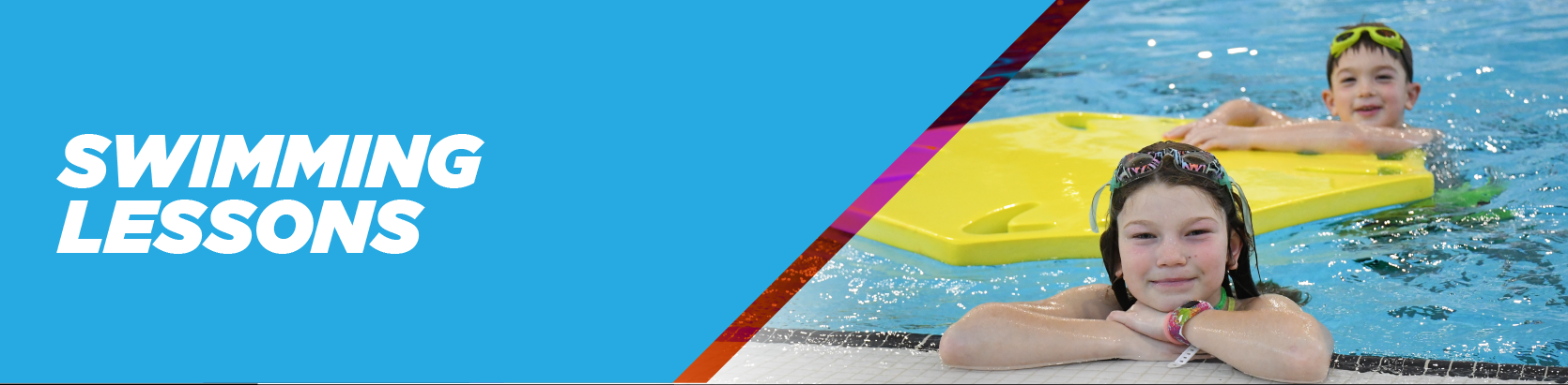 SWIM LESSONS LANDING PAGE Fit Centre Header